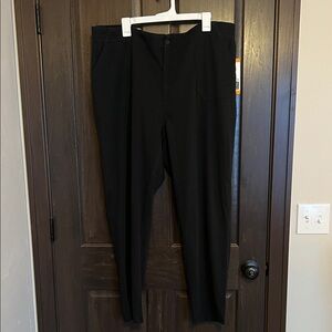 32 Degrees Women’s Knit Stretch Elastic Waist Twill Pant Black